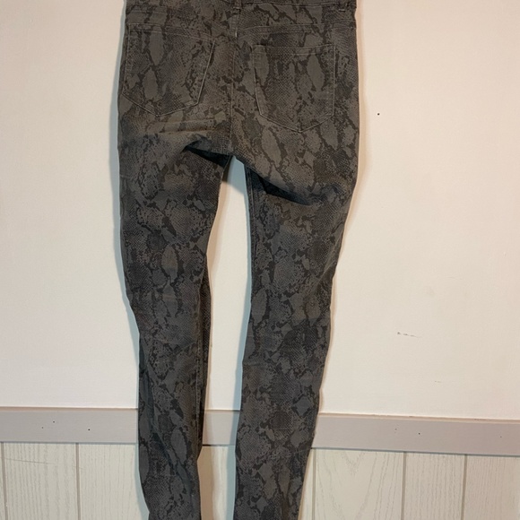 Snake Skin Jean Jegging Dress Pants - Picture 8 of 9